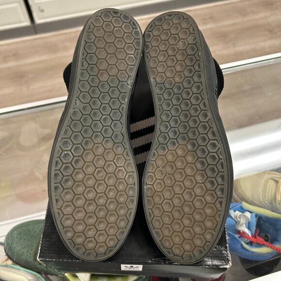adidas 3ST.002 Bape A Bathing Ape Black size 10.5 Pre Owned - Picture 7 of 9